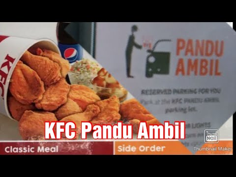 KFC Pandu Ambil | KFC Pandu Lalu | Self Collect KFC