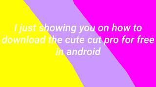 Download lagu My first Video | how to download cute cut pro on android for free | Joseph Edits mp3