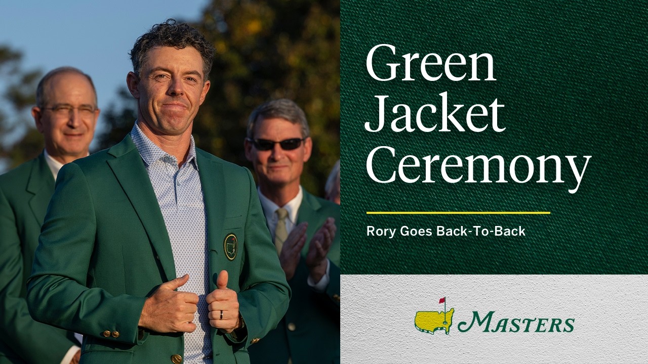 The 2026 Green Jacket Ceremony | The Masters