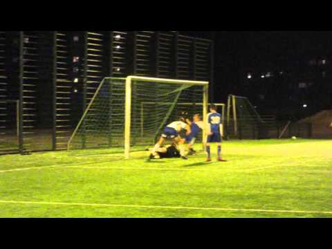 TPK2 scoring their 3-0 goal against FC Bosna