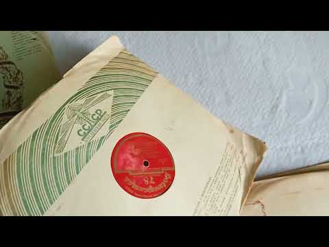 Украинские песни, гимн УССР, пластинки Граммофонные