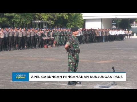 APEL TNI-POLRI PERSIAPAN PENGAMANAN KUNJUNGAN PAUS FRANSISKUS DAN KEGIATAN ISF 2024