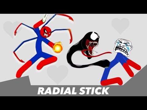 Best Falls | Stickman Dismounting compilation of funny moments RADIAL STICK #700