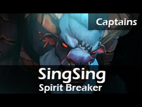 234: SingSing as Spirit Breaker Top  - Captains Draft Gameplay