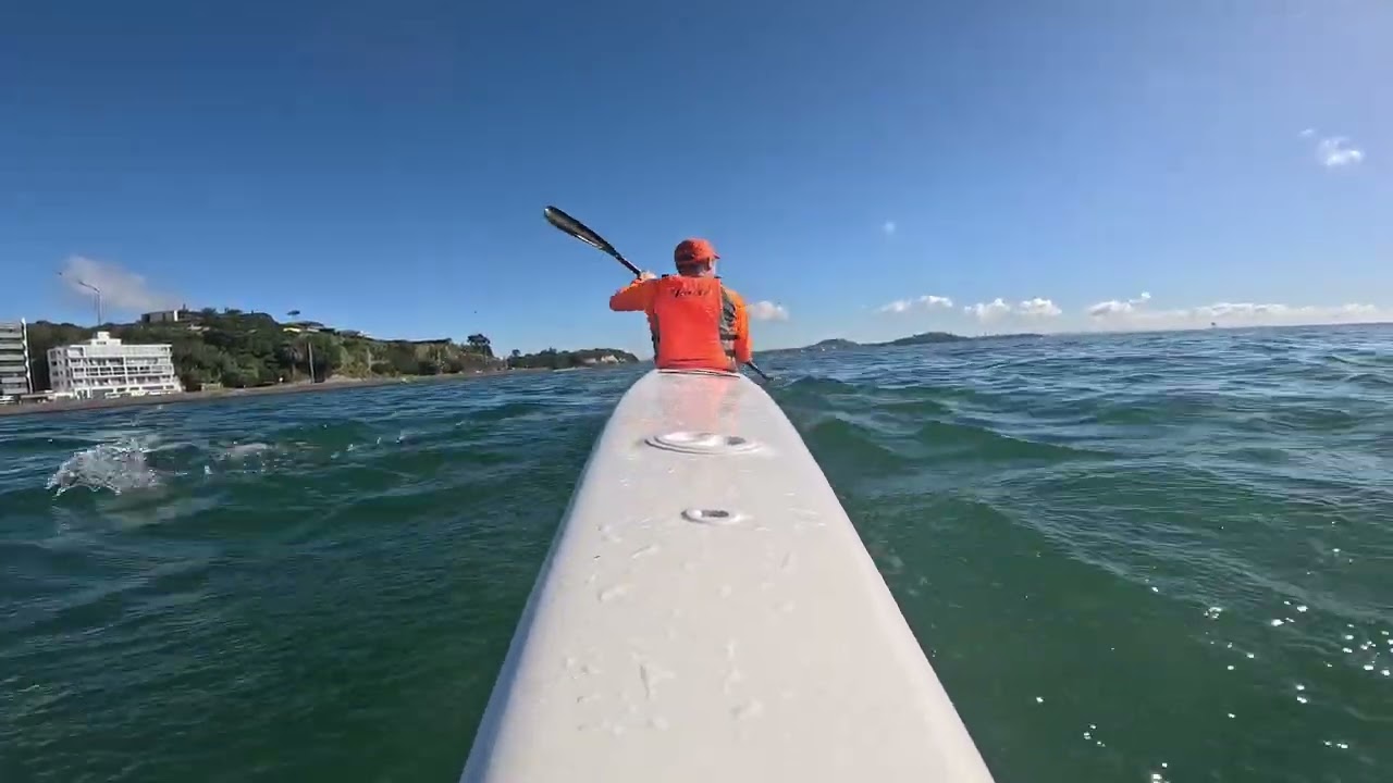 Paddling to Mission Bay