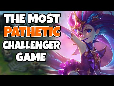 The most pathetic Challenger game you will ever witness | Challenger Zoe | 11.13 - League of Legends