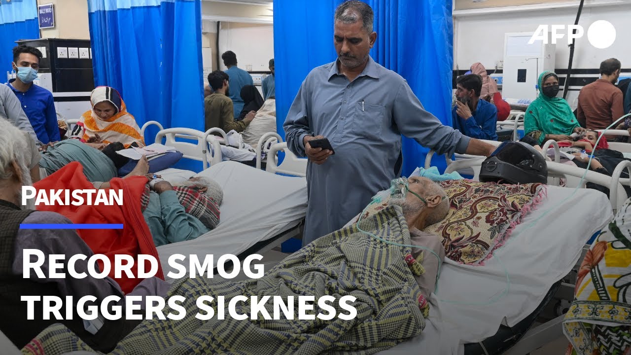 Pakistan's record smog triggers sickness and anxiety | AFP