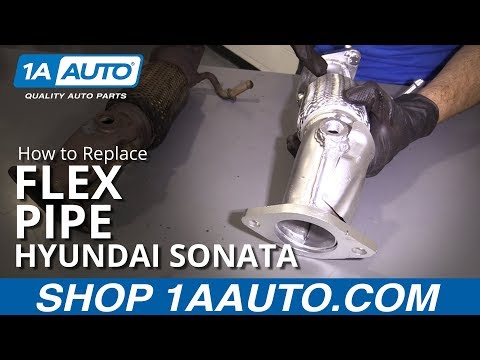How to Replace Flex Pipe 10-14 Hyundai Sonata