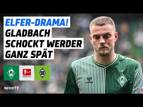 SV Werder Bremen - Borussia Mönchengladbach | Bundesliga Tore und Highlights 32. Spieltag