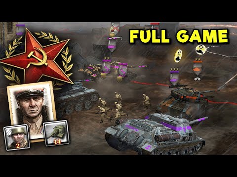 123K DAMAGE, EPIC STALEMATE [4v4 Port of Hamburg] [SOV Shock Motor] — Company of Heroes 2