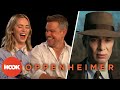 Matt Damon & Emily Blunt Are Relieved Cillian Murphy Isn't Oppenheimer Anymore | @TheHookOfficial