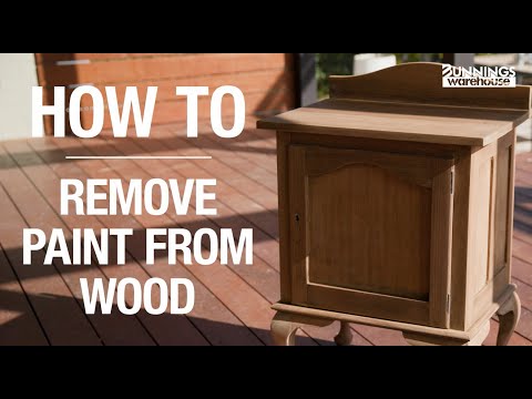 How To Remove Paint From Wood - Bunnings Warehouse