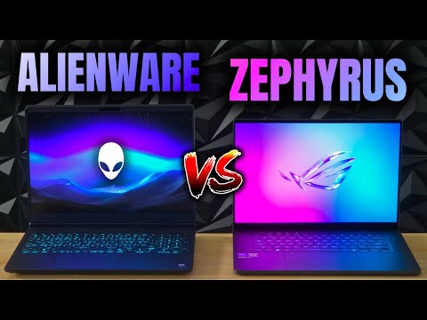 THICC vs -thin- Gaming Laptop - Asus ROG Zephyrus G16 vs Alienware Aurora 16X (2025)