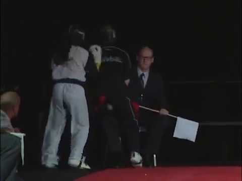 Chelsey Nash vs Melanie Ortiz 2010 Diamond Nationals Karate Tournament