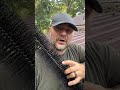 Easiest DIY Gutter Guard Leaf Filter - No Tools Cutting or Fasteners
