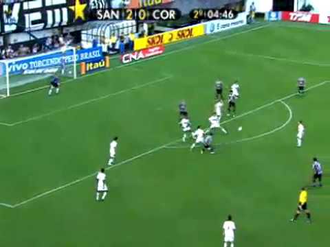 Santos 3 x 1 Corinthians Brasileirão 2009