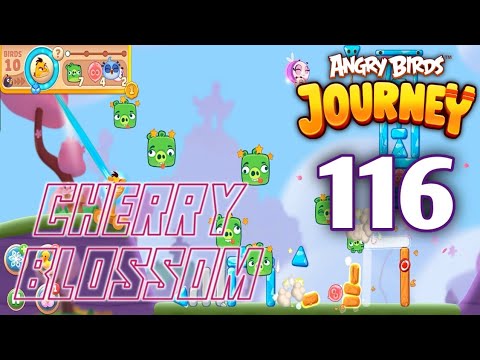 Cherry 🍒 Blossom ( Level 656 - Level 660) || Angry Birds Journey (2025 Update )/ Android Gameplay 🎮
