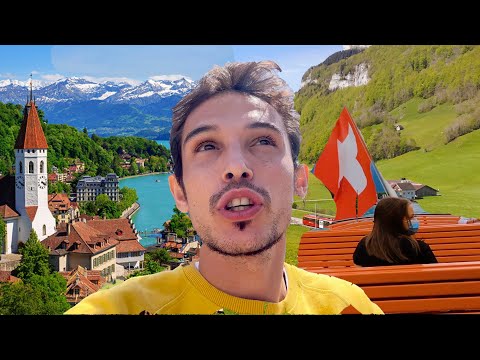 İSVİÇRE'de Çizgi Film gibi köye geldim ⛵️