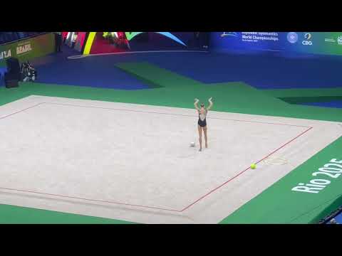 Rhythmic Gymnastics World Championships 2025-Carmel Kallemaa(CAN) Ball qualification 
