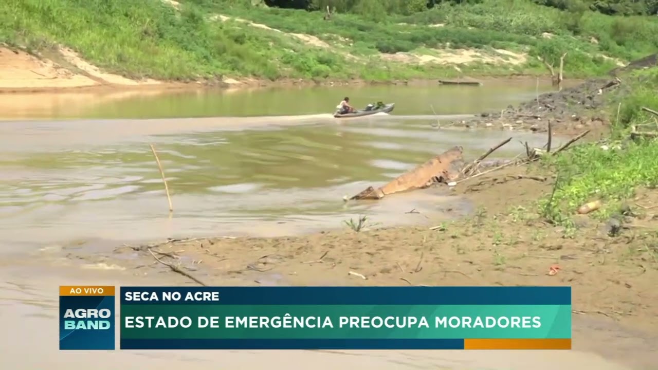 Seca coloca todas as cidades do Acre em situação de emergência