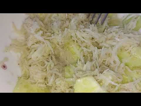 Sałatka z Kalarepy i Ogórka