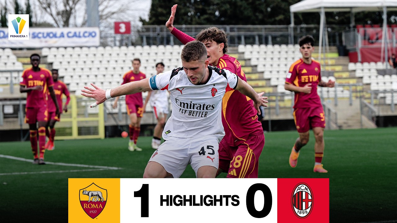 Roma U20 vs Milan U20 Highlights