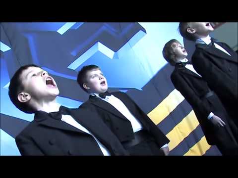 Гимн России. Hockey. Hymn of Russia - Moscow Boys' Choir DEBUT