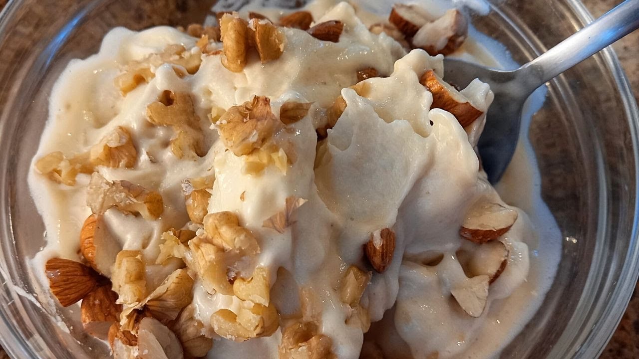 HELADO Vegano Saludable | Sin láctosa, sin azúcar, sin glúten