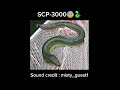 SCP 3000 Anantashesha Short Notreal Eel