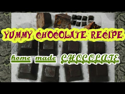 CHOCOLATE | Home made chocolate recipe | har creations craft & food |