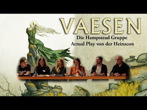 Vaesen: Die Hampstead-Gruppe -  Pen and Paper von der Heinzcon