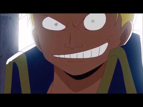 Luffy meets Bellamy for the first time - Bellamy punches Luffy #498