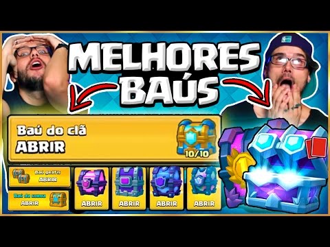 💥 ABRIMOS TODOS OS MELHORES BAÚS DO CLASH ROYALE DE UMA VEZ SÓ!