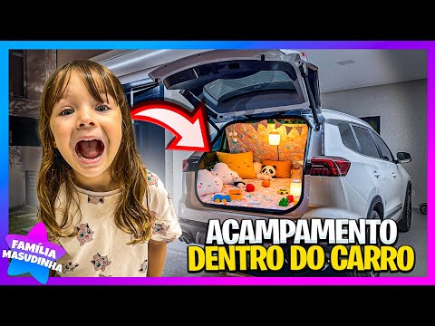 WE CAMPED IN OUR NEW CAR ★ MASUDINHA FAMILY ★
