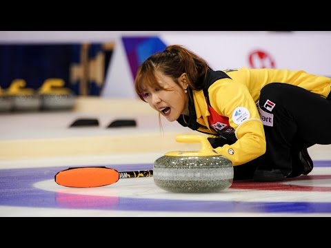 CURLING: JPN-KOR World Women's Chp 2016 - Draw 7