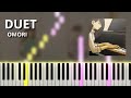 DUET - OMORI OST (Piano Tutorial)