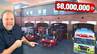White River Fire Department's NEW $8,000,000 Station | Station Cribs