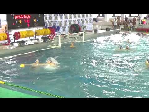 Water-Polo : But d'Hegedus OSC Budapest contre BVSC (2017)