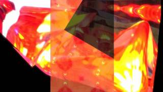 Kaleidoscope refraction dark projection