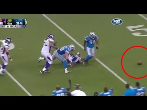 NFL Hot Potato Fumbles (Can't Pick up the Ball)