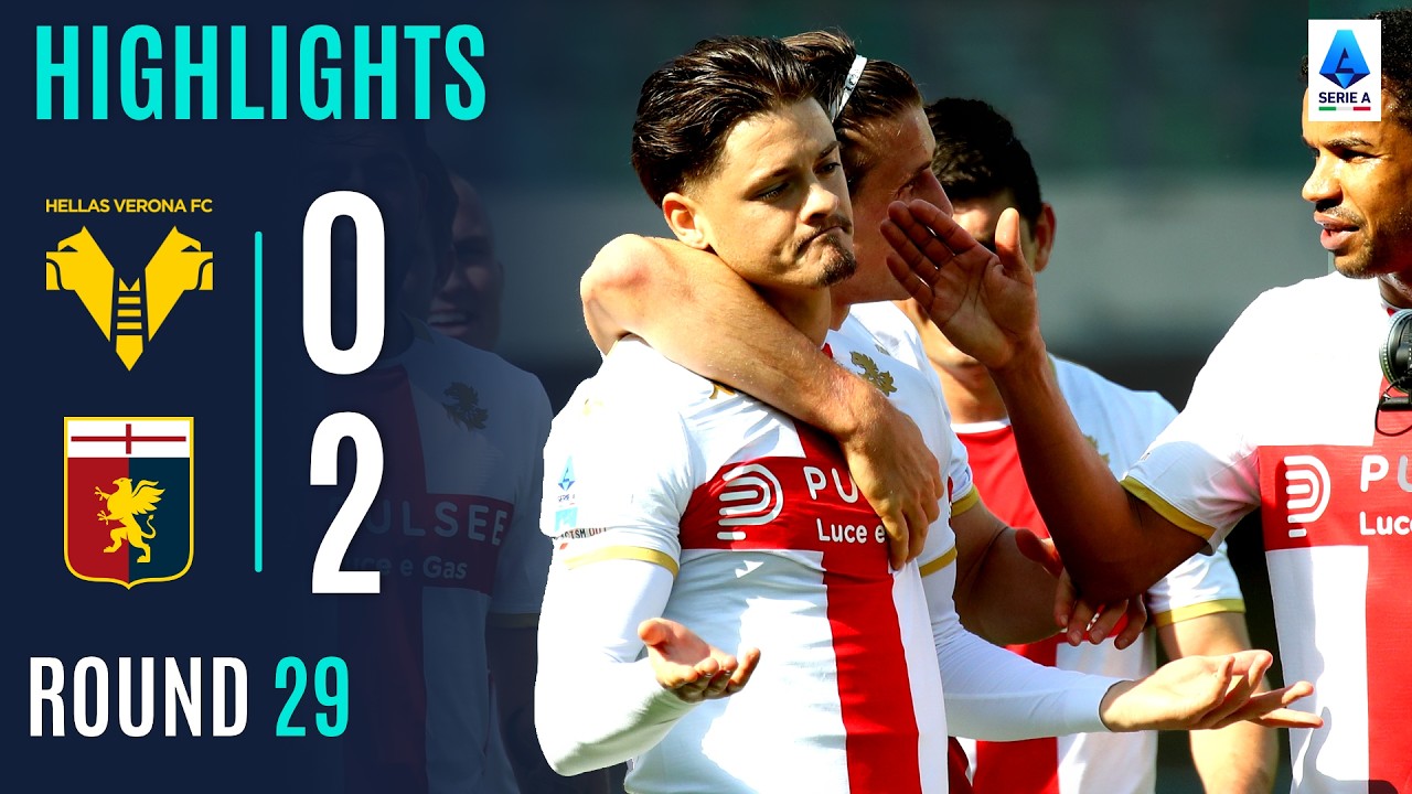 Hellas Verona vs Genoa Highlights
