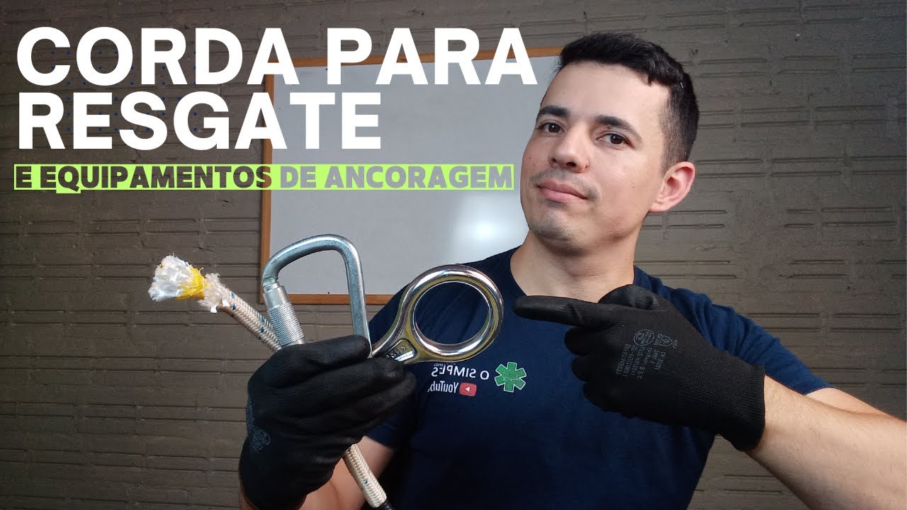CORDA PARA RESGATE E TRABALHO EM ALTURA