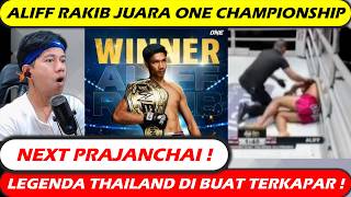 Download lagu CONGRATULATIONS!! ALIFF RAKIB IS THE FIRST MALAYSIAN FIGHTER TO CONQUER ONE CHAMPIONSHIP mp3