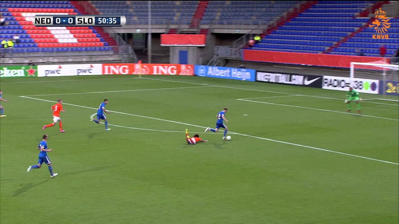 Highlights Netherlands (Youth) - Slovakia 0-1 EC-q...