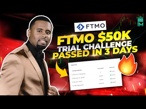 I passed the FTMO $50k Trial Challenge after starting with IM Academy/IML