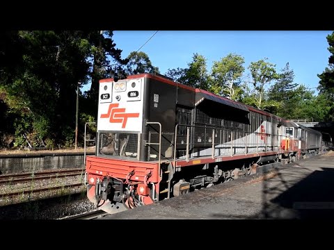 SCT Logistics 6MP9 with SCT006 long end leading from Callington CSR002 SCT015 CSR006 SCT009 CSR007 2