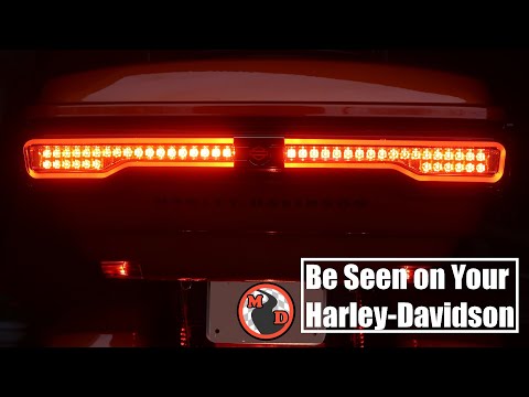 Brighter than Custom Dynamics? Harley Davidson Signature LED Tour-Pak Light Install