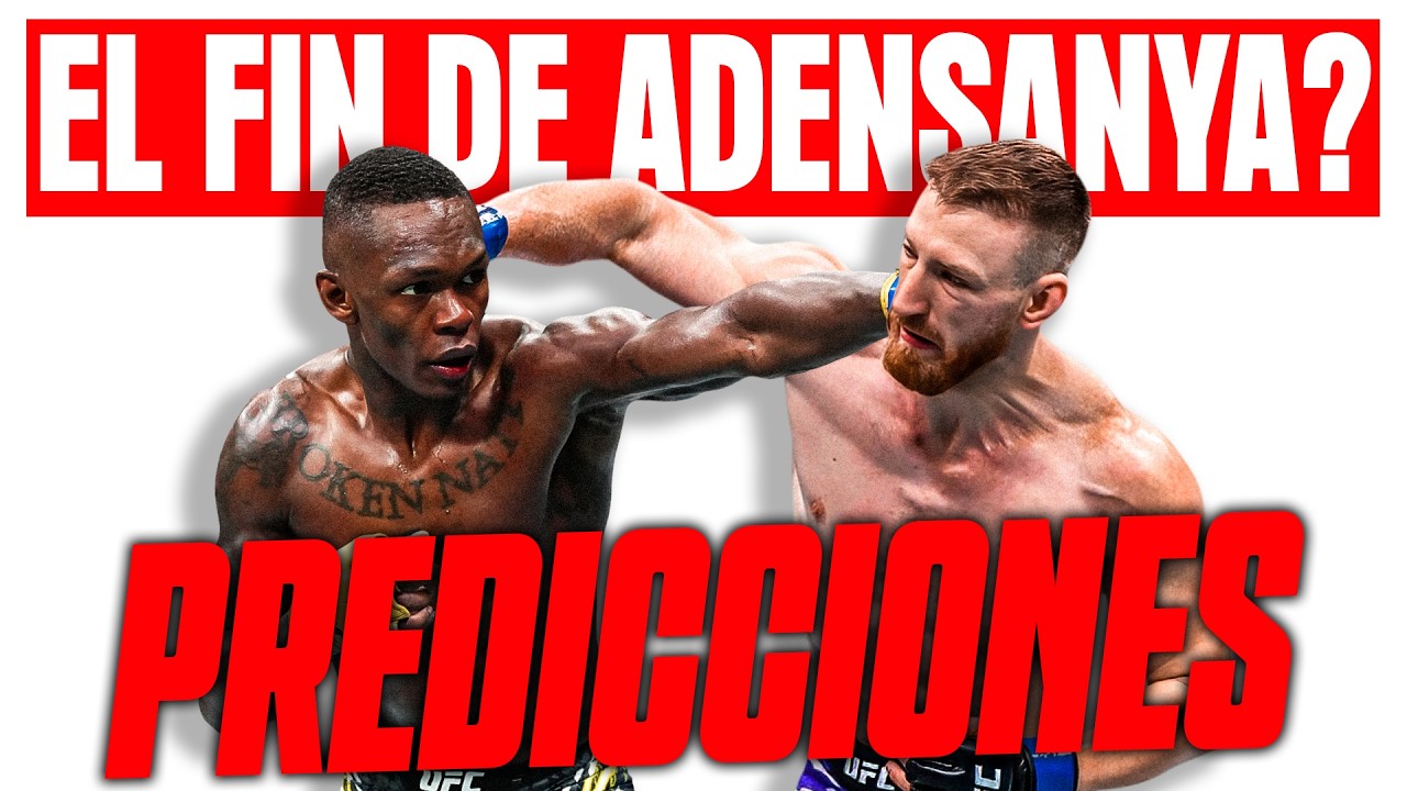 Israel Adesanya vs Joe Pyfer: PREDICCIONES TRISTES