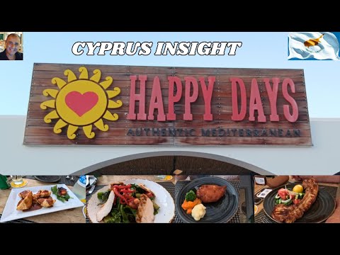 HAPPY DAYS at Happy Days Restaurant Protaras - POSH DELISH!!