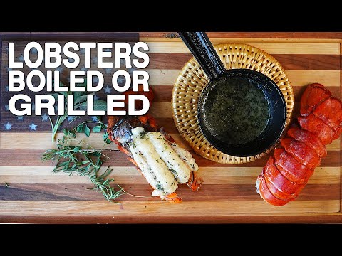 Lobster Comparison Boiled vs Grilled - What's The Best Way To Cook a Lobster?
